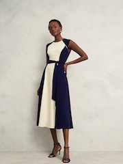 Hobbs Blue Andrea Dress - Image 1 of 4
