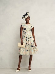 Hobbs White Renata Clutch Bag - Image 3 of 3
