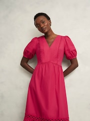 Hobbs Pink Harriet Dress - Image 3 of 4
