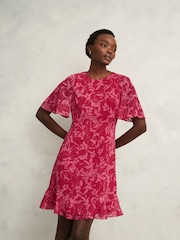 Hobbs Pink Iona Dress - Image 1 of 4