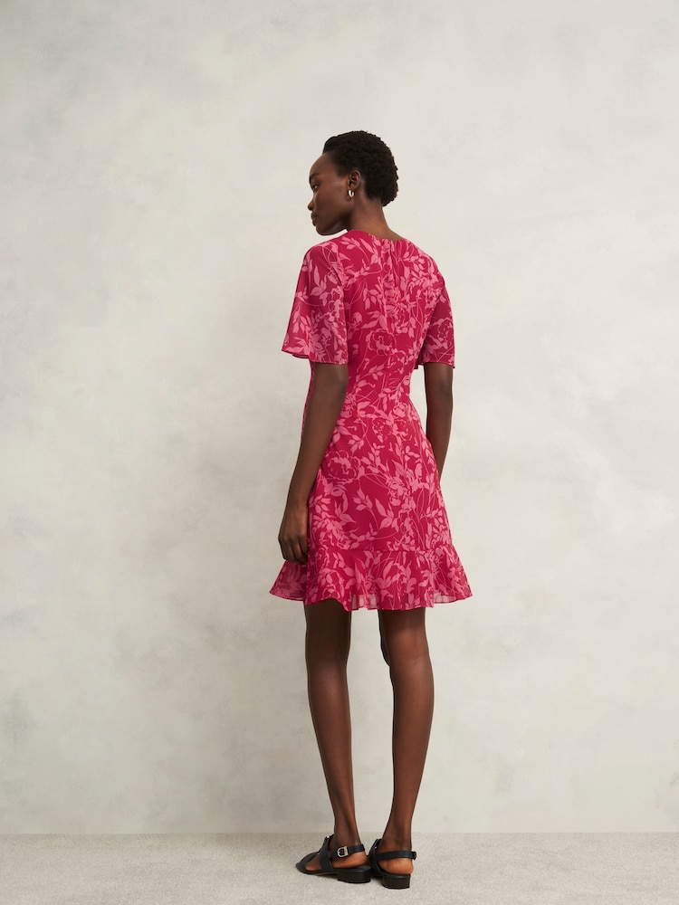 Hobbs Pink Iona Dress - Image 2 of 4