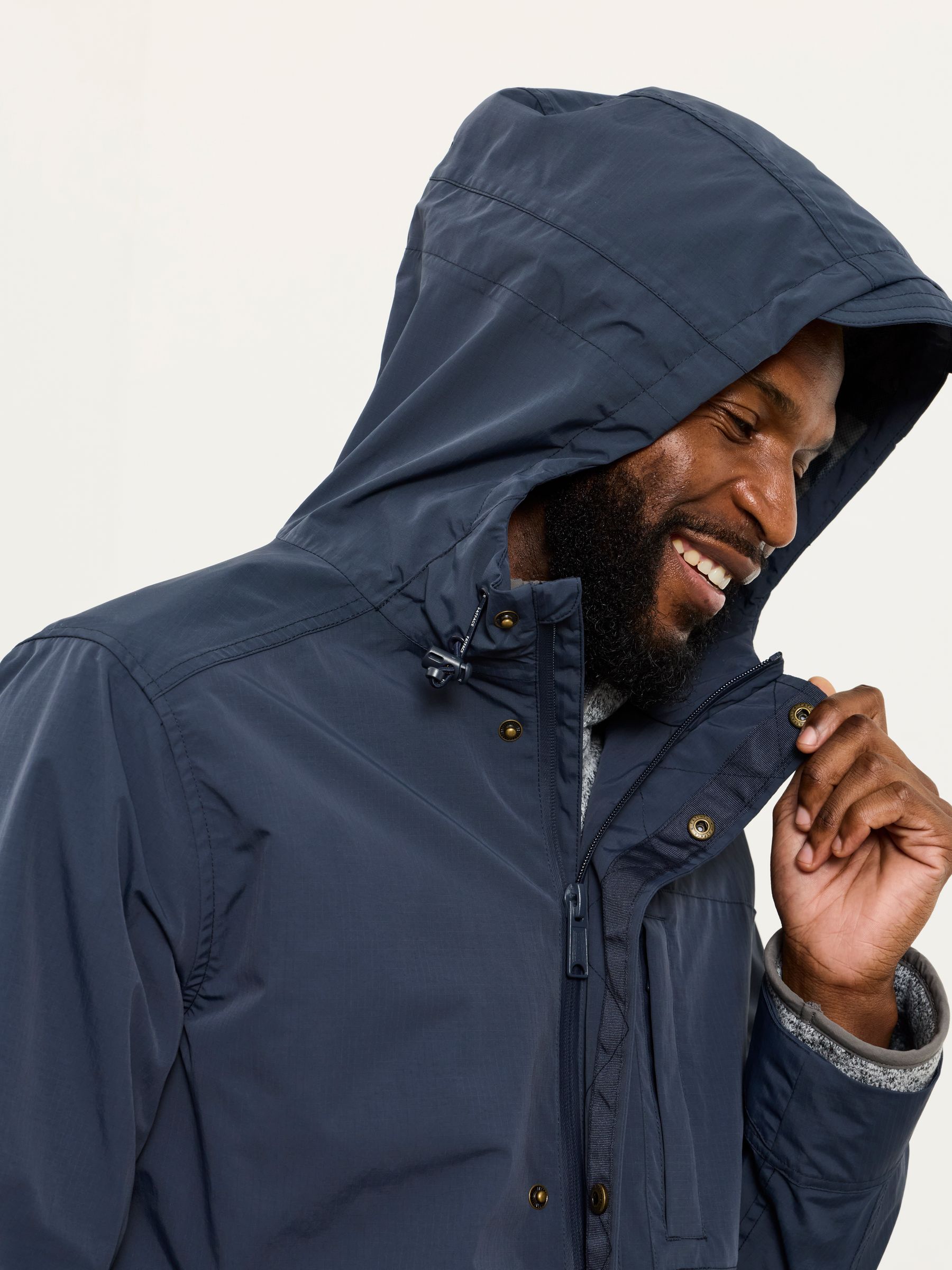 Buy FatFace Navy Blue Waterproof Lightweight Jacket from Next USA