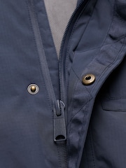 FatFace Navy Waterproof  Jacket - Image 7 of 7