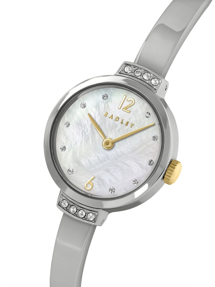Radley Silver Tone 23mm Bangle Watch - Image 2 of 4