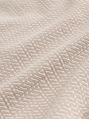 Neutral Textured Geometric Pattern Jersey Shorts - Image 10 of 10