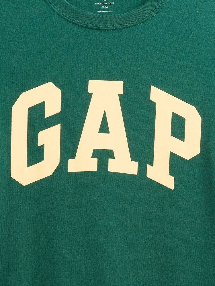 Gap Green Everyday Soft Logo T-Shirt - Image 5 of 5 Gap Green Everyday Soft Logo T-Shirt - Image 5 of 5