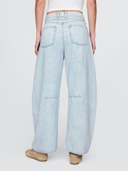 Gap Blue High Waisted UltraSoft Horseshoe Jeans - Image 2 of 6