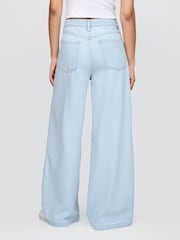 Gap Blue Mid Rise UltraSoft Baggy Jeans - Image 2 of 6