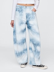 Gap Blue High Waisted UltraSoft Horseshoe Jeans - Image 1 of 6