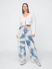 Gap Blue High Waisted UltraSoft Horseshoe Jeans - Image 5 of 6