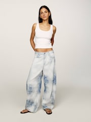 Gap Blue High Waisted UltraSoft Horseshoe Jeans - Image 6 of 6