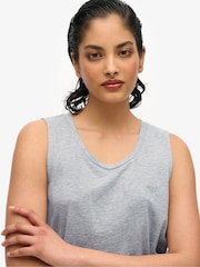 Superdry Grey Studios Strappy Vest - Image 4 of 6