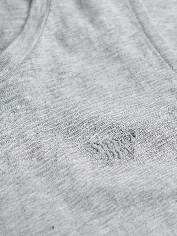 Superdry Grey Studios Strappy Vest - Image 6 of 6