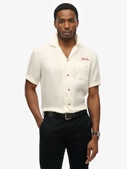Superdry Cream Merchant Suika Shirt - Image 1 of 6