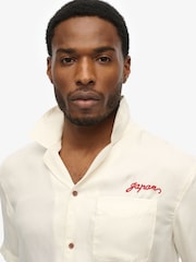 Superdry Cream Merchant Suika Shirt - Image 4 of 6