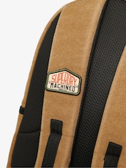 Superdry Brown Workwear Canvas Montana Backpack - Image 4 of 5