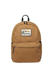 Superdry Brown Workwear Canvas Montana Backpack - Image 5 of 5