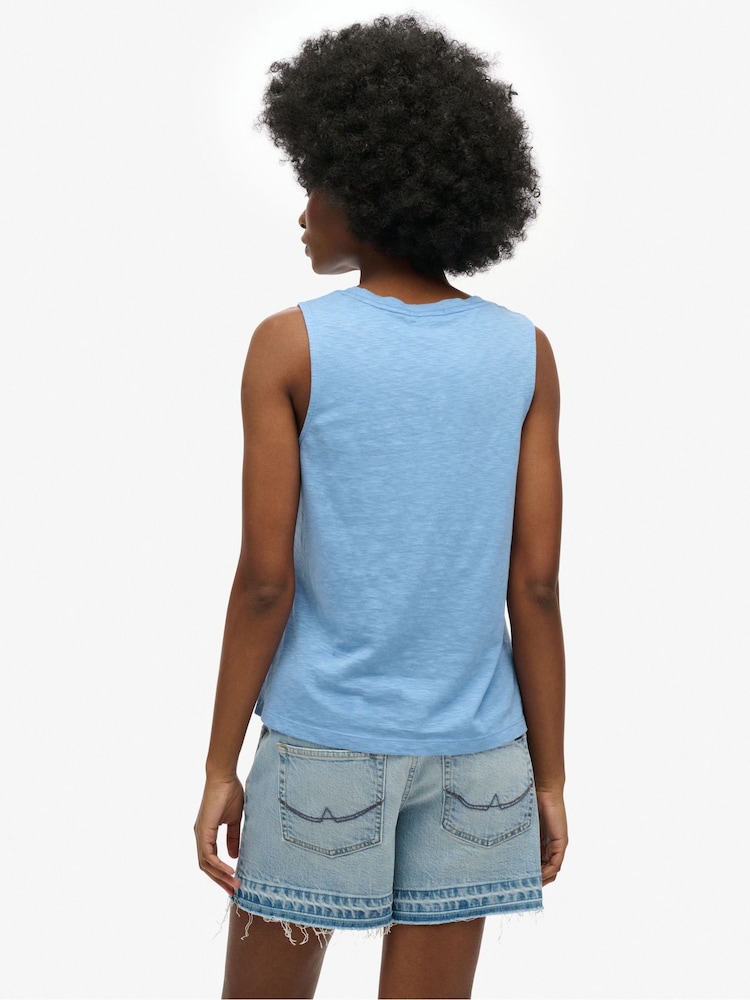 Superdry Blue Studios Strappy Vest - Image 2 of 6