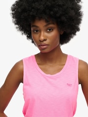 Superdry Light Pink Studios Strappy Vest - Image 4 of 6
