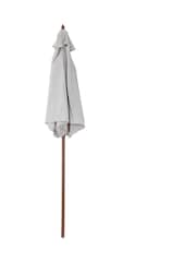 Charles Bentley Grey Elegant Wooden Garden Parasol - Image 5 of 5