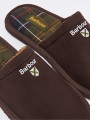 دنيم بني - شبشب Everitt بنقشة الترتان من Barbour® - صورة 6 من 6