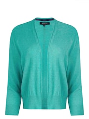 Weird Fish Blue Limon Outfitter Slub Lightweight 100% Cotton Cardigan - Image 3 of 4