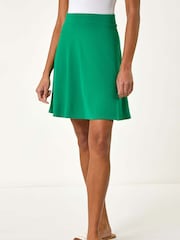 Roman Green Roman Pull On Stretch Skater Skirt - Image 1 of 2