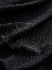 Black Sparkle Ruched Column Midi Dress - Image 6 of 7
