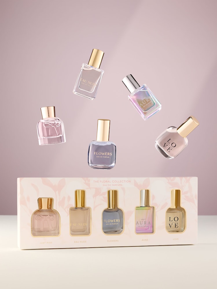 Set of 6 Mini 10ml Floral Perfume Gift Set - Image 1 of 2