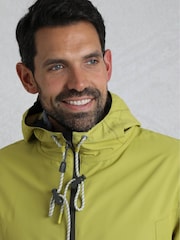 Weird Fish Green Prescott Waterproof Packable Jacket - Image 6 of 9