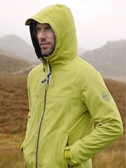Weird Fish Green Prescott Waterproof Packable Jacket - Image 7 of 9