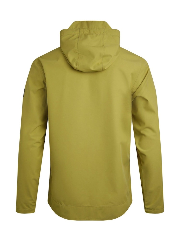Weird Fish Green Prescott Waterproof Packable Jacket - Image 9 of 9
