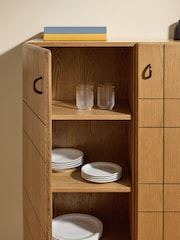 MADE.COM Oak Corin Tall Sideboard - Image 2 of 5