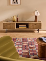 MADE.COM Oak Corin Up to 55 Inch Wide TV Unit - Image 1 of 8