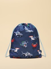 Joules Adventurer Blue Fish Bag - Image 1 of 4