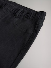 The Set Black/Dark Blue 2 Pack Wide Leg Denim Jeggings - Image 4 of 5
