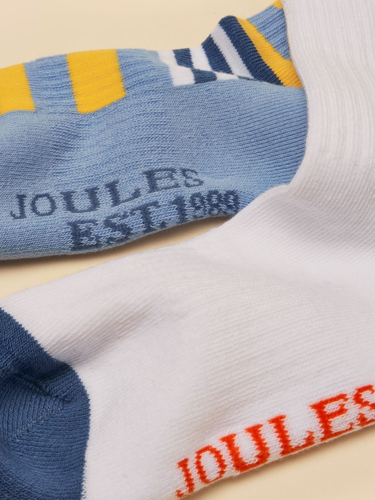 Lot de 2 chaussettes de tennis Joules Volley enfant - Image 3 de 3