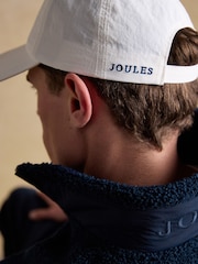 Bílá - Nylonová baseballová kšiltovka Joules Daley - Obrázek 2 z 8