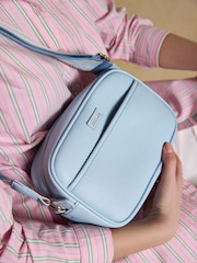 Hellblau - Joules Trent Umhängetasche mit verstellbarem, breitem Riemen - Bild 4 von 8