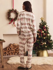 Oatmeal Wreath Cosy Long Sleeve Pyjamas - Image 3 of 9