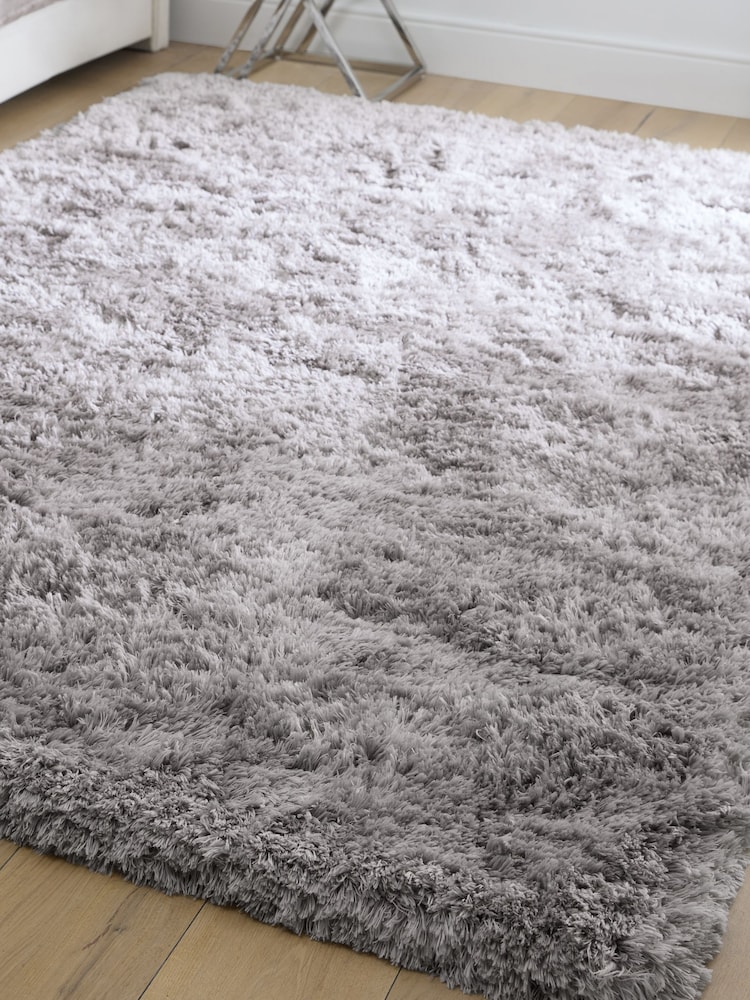 Light Grey Sumptuously Soft Rug - Image 1 of 5