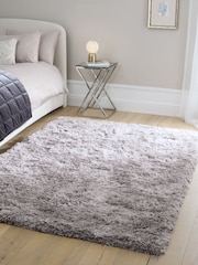 Light Grey Sumptuously Soft Rug - Image 4 of 5