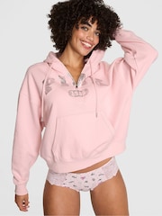 Victoria's Secret PINK Dollhouse Pink Fleece Hoodie - Image 1 of 2