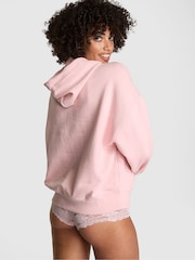 Victoria's Secret PINK Dollhouse Pink Fleece Hoodie - Image 2 of 2