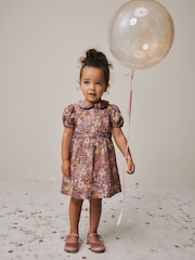 Mink Brown Character Collar Prom Dress (3mths-8yrs) - Image 3 of 4