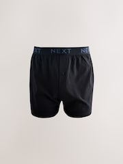 Blue/Grey Marl 10 pack Loose Fit Boxers - Image 3 of 14