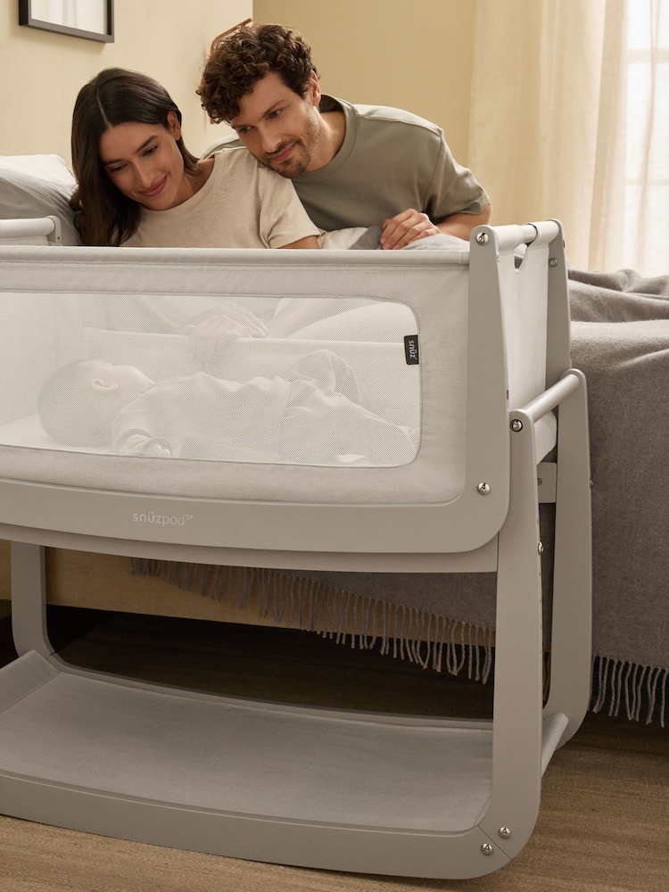 Snuz Pebble SnuzPod 5 Bedside Crib - Image 2 of 8