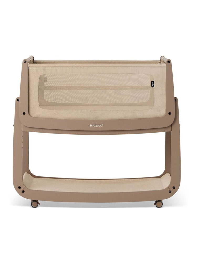Snuz Mocha Pod 5 Bedside Crib - Image 11 of 11