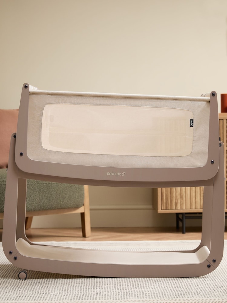 Snuz Mocha SnuzPod 5 Bedside Crib - Image 2 of 8