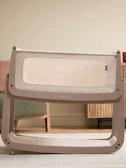 Snuz Mocha Pod 5 Bedside Crib - Image 9 of 11